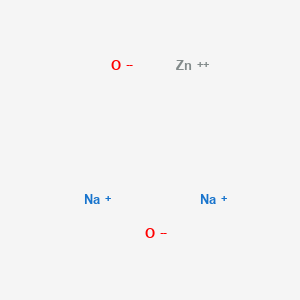molecular formula Na2O2Zn B1143924 Zincate (ZnO22-), disodium CAS No. 12034-31-0