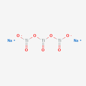 molecular formula Na2O7Ti3 B1143930 Sodium titanate CAS No. 12034-36-5