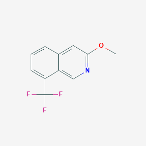8-(Trifluoromethyl)-3-methoxyisoquinoline