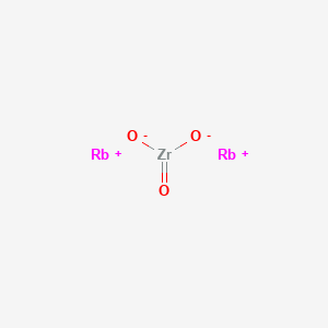 molecular formula O3Rb2Zr B1143976 Rubidium zirconate CAS No. 12534-23-5