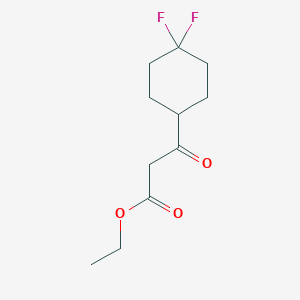 Ethyl 3-(4,4-difluorocyclohexyl)-3-oxopropanoate