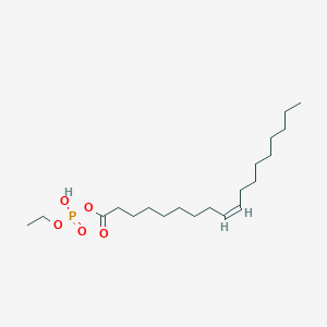 molecular formula C20H41O4P B1144006 Oleyl ethyl phosphate CAS No. 10483-96-2