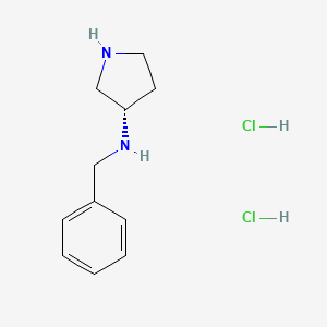 molecular formula C11H16N2 B1144109 (3S)-N-benzylpyrrolidin-3-amine CAS No. 1217805-10-1