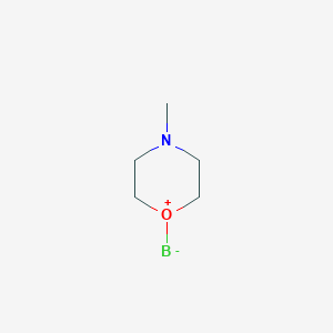 molecular formula C5H11BNO B1144113 Boron, trihydro(4-methylmorpholine-kappaN4)-, (T-4)- CAS No. 15648-16-5