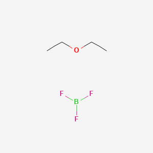 B1144120 Boron trifluoride etherate CAS No. 109-63-7