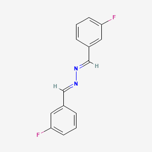 molecular formula C14H10F2N2 B1144149 3,3'-Difluorobenzaldazine CAS No. 15332-10-2