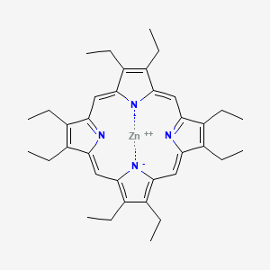 molecular formula C36H44N4Zn B1144158 2,3,7,8,12,13,17,18-Octaethyl-21H,23H-porphine zinc(II) CAS No. 17632-18-7