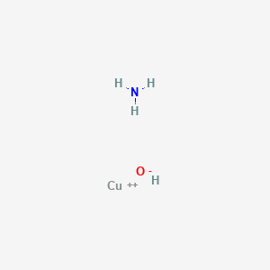 molecular formula CuH14N4O2 B1144173 Tetraamminecopper(2+) dihydroxide CAS No. 17500-49-1