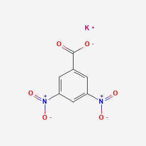 molecular formula C7H3KN2O6 B1144176 Potassium;3,5-dinitrobenzoate CAS No. 16345-42-9