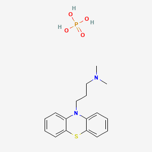 molecular formula C17H23N2O4PS B1144180 Promazine phosphate CAS No. 15421-37-1