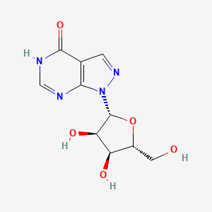 molecular formula C10H12N4O5 B1144208 Allopurinol riboside CAS No. 16220-07-8