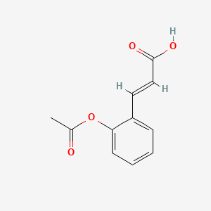 molecular formula C11H10O4 B1144210 2-Acetoxycinnamic acid CAS No. 16189-10-9