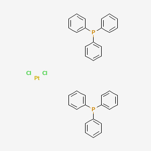 molecular formula C36H30Cl2P2Pt B1144234 cis-Dichlorobis(triphenylphosphine)platinum(II) CAS No. 15604-36-1