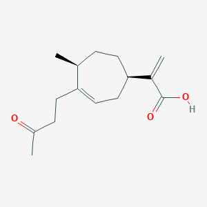 molecular formula C15H22O3 B114424 4-Oxobedfordiaic acid 