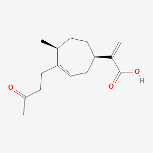 molecular formula C15H22O3 B114424 4-Oxobedfordiaic acid CAS No. 68799-38-2