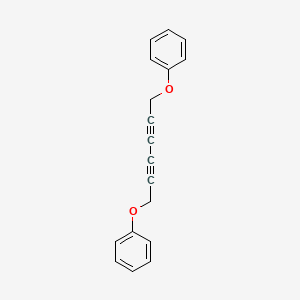 molecular formula C18H14O2 B1144241 1,6-Diphenoxy-2,4-hexadiyne CAS No. 17338-03-3