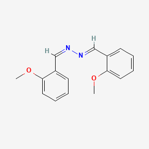 (1Z,2E)-Bis[(2-methoxyphenyl)methylidene]hydrazine