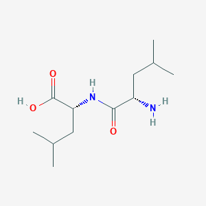 molecular formula C12H24N2O3 B1144291 l-Leucyl-d-leucine CAS No. 17665-02-0