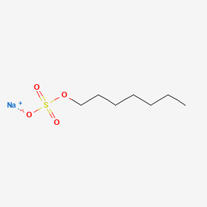 molecular formula C7H16O4S B1144293 Sodium n-heptyl sulfate CAS No. 18981-98-1