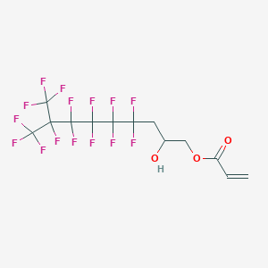 molecular formula C13H9F15O3 B1144308 [4,4,5,5,6,6,7,7,8,9,9,9-dodecafluoro-2-hydroxy-8-(trifluoromethyl)nonyl] Prop-2-enoate CAS No. 16083-75-3