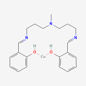 Bis(salicylideniminato-3-propyl)methylaminocobalt(II)