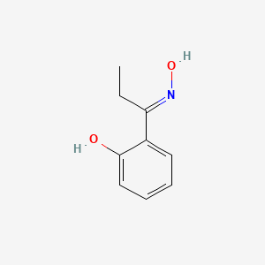 molecular formula C9H11NO2 B1144317 1-(2-Hydroxyphenyl)propan-1-one oxime CAS No. 18265-75-3