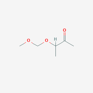 molecular formula C6H12O3 B114433 3-(Methoxymethoxy)butan-2-one CAS No. 145102-96-1