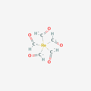 molecular formula C5O5Re B1144344 Rhenium, pentacarbonylhydro- CAS No. 15684-00-1