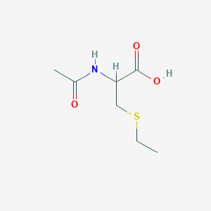 molecular formula C7H13NO3S B1144355 2-Acetylamino-3-(ethylthio)propanoic acid CAS No. 19542-76-8