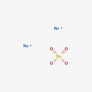 molecular formula Na2O4Ru+2 B1144357 Ruthenium disodium tetraoxide CAS No. 17001-79-5