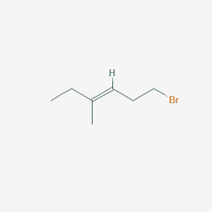 molecular formula C7H13Br B1144380 1-Bromo-4-methyl-3-hexene CAS No. 19198-88-0