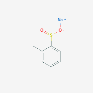 molecular formula C7H7NaO2S B1144385 o-Toluenesulfinic acid, sodium salt CAS No. 15898-37-0
