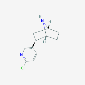 molecular formula C11H13ClN2 B114440 (+)-Epibatidine CAS No. 152378-30-8