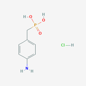 (4-Aminobenzyl)phosphonic acid hydrochloride