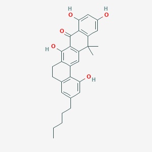 molecular formula C29H30O5 B114444 Benastatin D CAS No. 150151-89-6