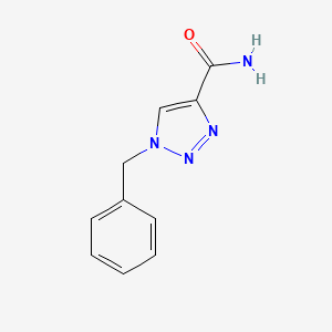 1-benzyl-1H-1,2,3-triazole-4-carboxamide