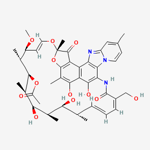 molecular formula C₄₃H₅₁N₃O₁₂ B1144459 Unii-X5ZC3G20EC CAS No. 1210022-90-4