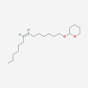 (Z)-2-(Tetradec-7-en-1-yloxy)tetrahydro-2H-pyran
