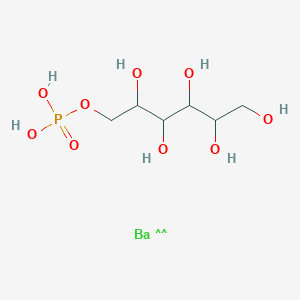 molecular formula C6H13BaO9P B011445 D-MANNITOL 1-PHOSPHATE BARIUM SALT CAS No. 104835-69-0