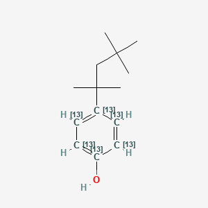 4-tert-Octylphenol-13C6