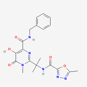 molecular formula C₂₀H₂₂N₆O₅ B1144508 4-Defluoro raltegravir CAS No. 1193687-87-4
