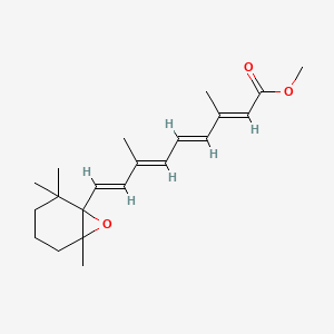 Retinoic acid, 5,6-epoxy-5,6-dihydro-, methyl ester