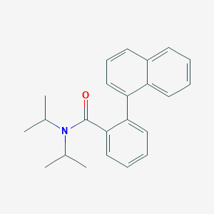 molecular formula C₂₃H₂₅NO B1144562 N,N-Diisopropyl-2-(naphthalen-1-yl)benzamide CAS No. 132464-44-9