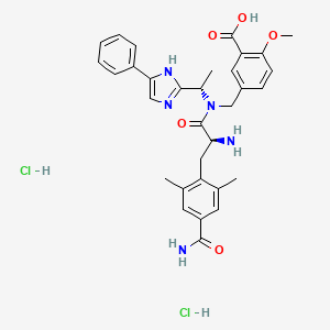 molecular formula C₃₂H₃₇Cl₂N₅O₅ B1144582 Mudelta CAS No. 864825-13-8