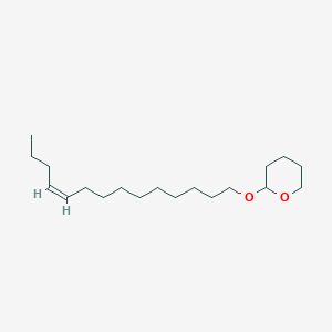 molecular formula C₁₉H₃₆O₂ B1144586 (Z)-2-(Tetradec-10-en-1-yloxy)tetrahydro-2H-pyran CAS No. 145176-82-5
