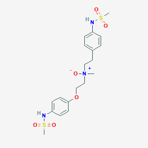 molecular formula C₁₉H₂₇N₃O₆S₂ B1144631 Dofetilide N-oxide CAS No. 144449-71-8