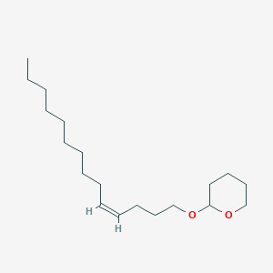 (Z)-2-(Tetradec-4-en-1-yloxy)tetrahydro-2H-pyran