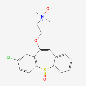 molecular formula C₁₈H₁₈ClNO₃S B1144710 Zotepine N,S-dioxide CAS No. 1514918-29-6