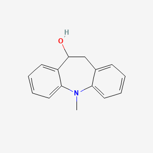 molecular formula C₁₅H₁₅NO B1144717 5-Methyl-10,11-dihydro-5H-dibenzo[b,f]azepin-10-ol CAS No. 28291-62-5
