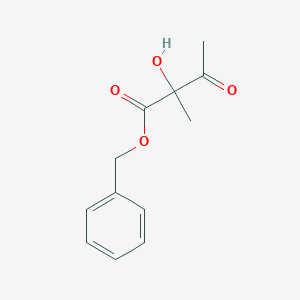 molecular formula C₁₂H₁₄O₄ B1144732 Benzyl 2-hydroxy-2-methylacetoacetate CAS No. 442159-35-5